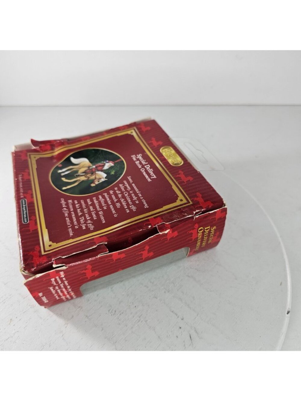 Breyer Special Delivery Ornament Santa Horse 700640 Decoration New Damaged Box - Picture 7 of 8